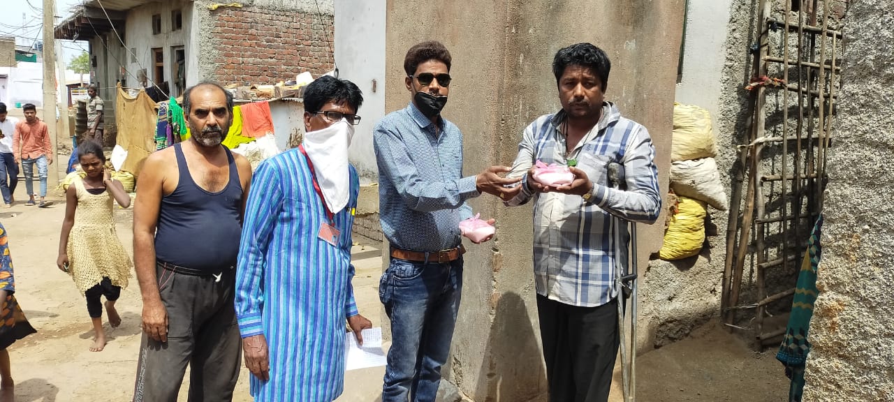 गरीब जरूरतमंद की मदद को लेकर शामगढ़ मंडल भाजपा के 65 बूथों पर भाजपा कार्यकर्ता  तैनात