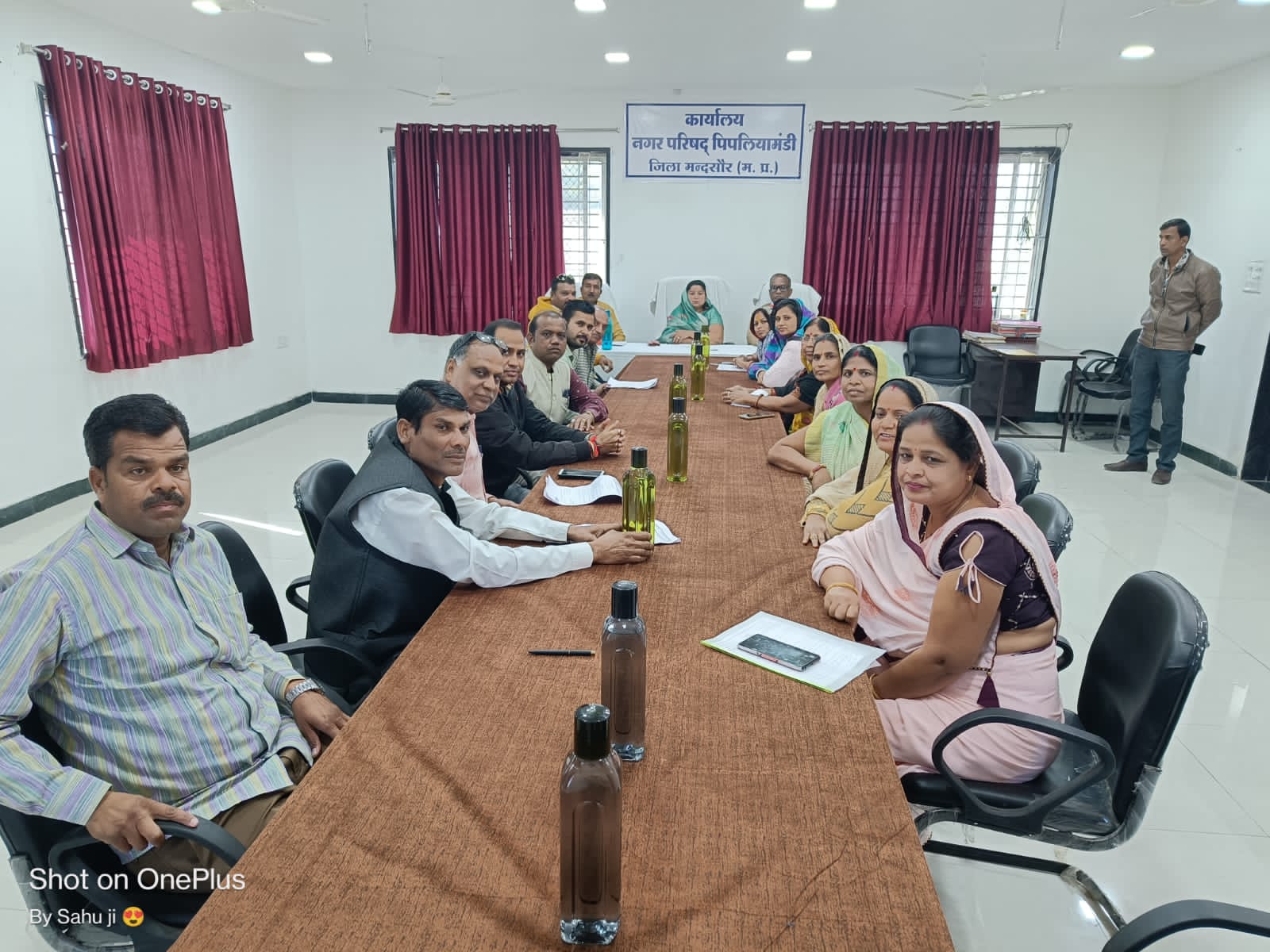 पिपलियामंडी नगर परिषद की बैठक में विभिन्न प्रस्तावों पर लगी मोहर